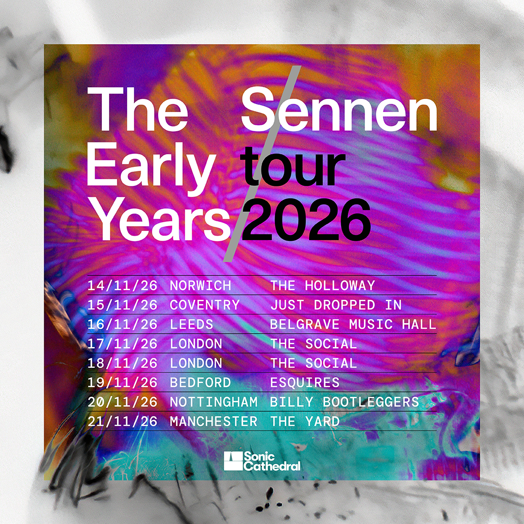 The Early Years and semen 2026 tour poster
